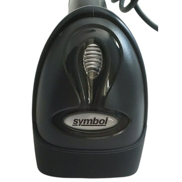 Laser Barcode Scanner Corded Handheld Stand Zebra Symbol LS2208 Scan UPC Codes - Picture 7 of 14